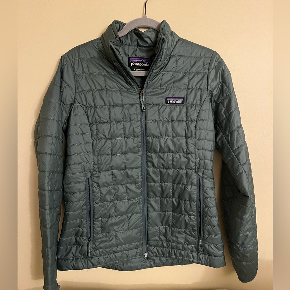 Patagonia Women's Puffer Jacket - Dark Green